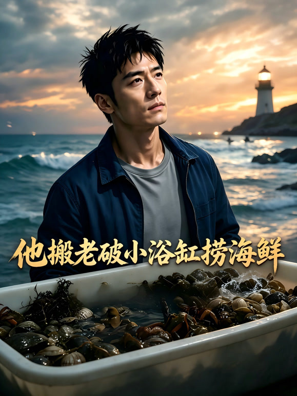 他搬老破小，浴缸捞海鲜