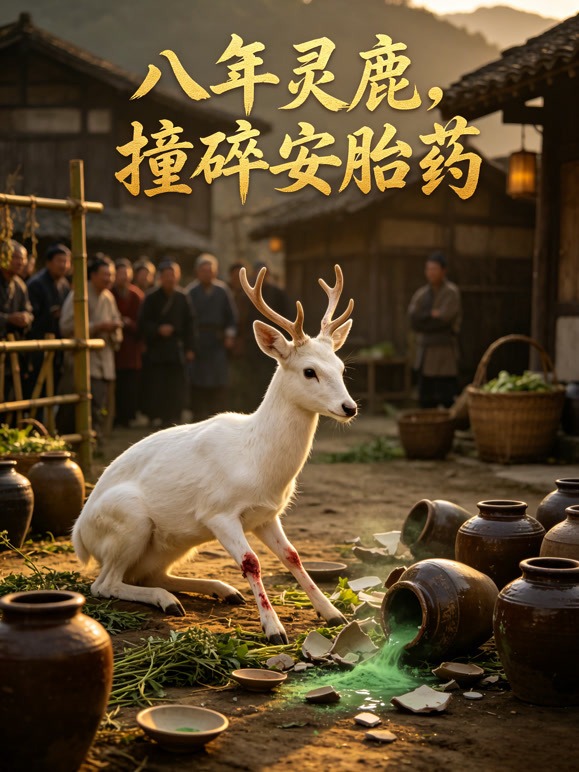 八年灵鹿，撞碎安胎药
