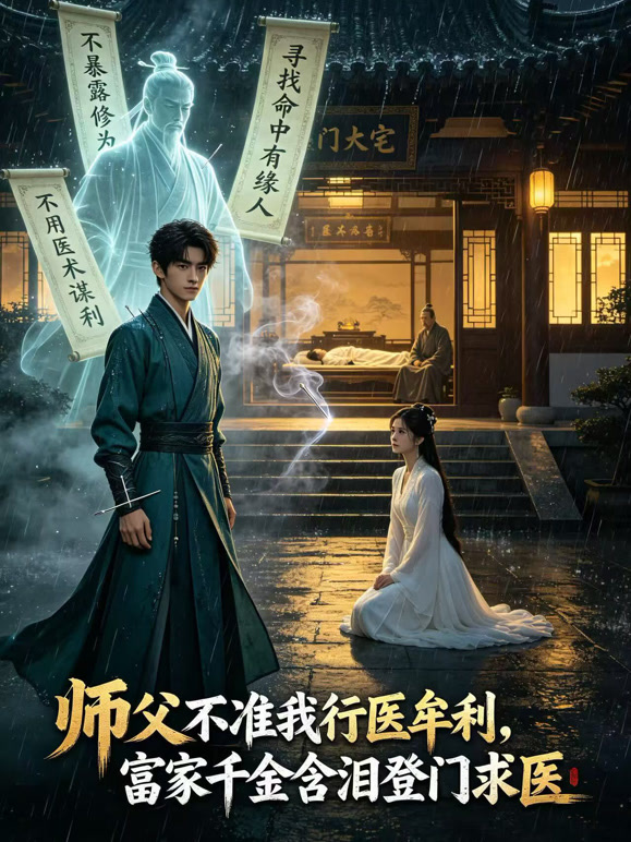 师父不准我行医牟利，富家千金含泪登门求医