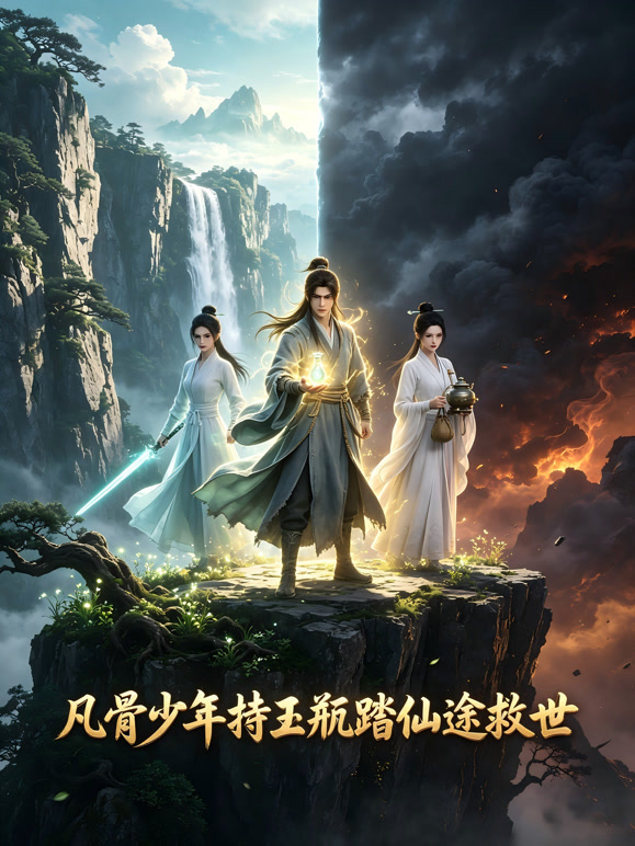 凡骨少年持玉瓶踏仙途救世