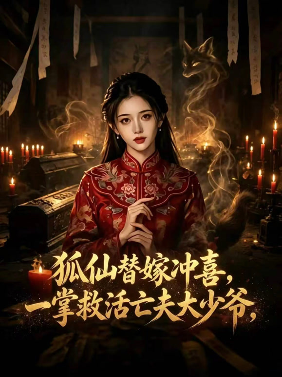 狐仙替嫁冲喜，一掌救活亡夫大少爷