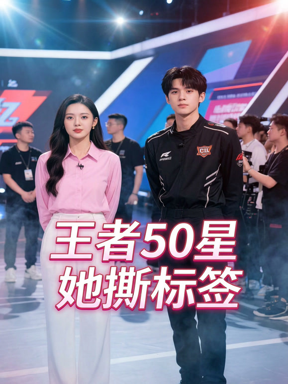 王者50星她撕标签