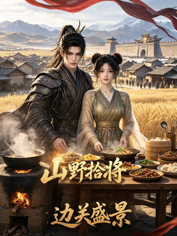 山野拾将烹食筑边关盛景