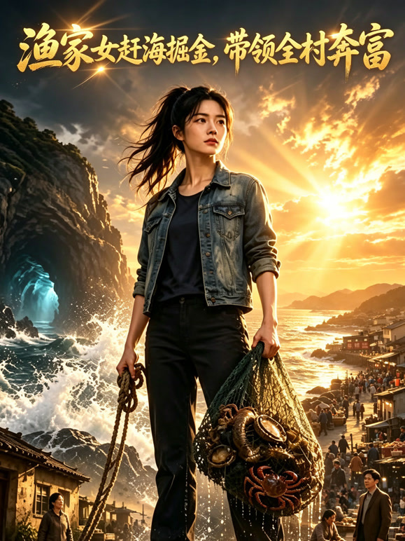 渔家女赶海掘金，带领全村奔富