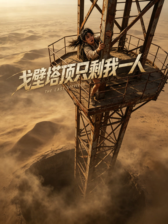 戈壁塔顶只剩我一人