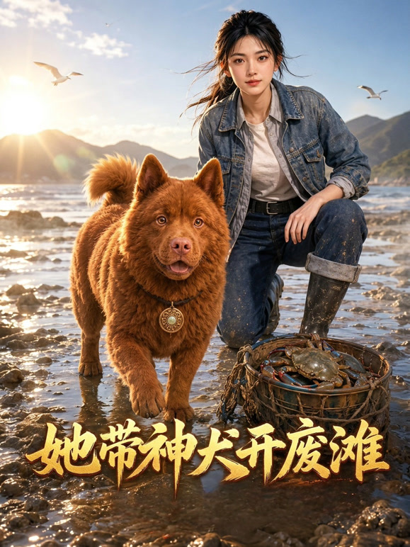 她带神犬开废滩