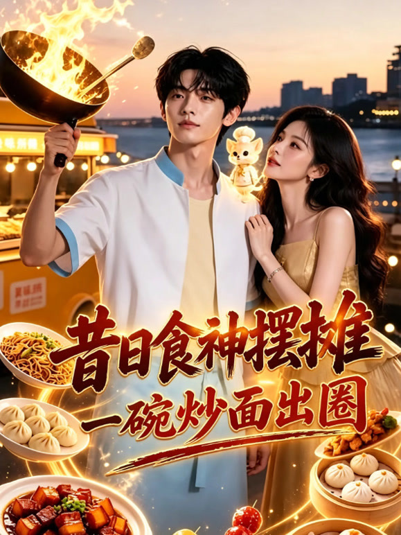 昔日食神摆摊，一碗炒面出圈