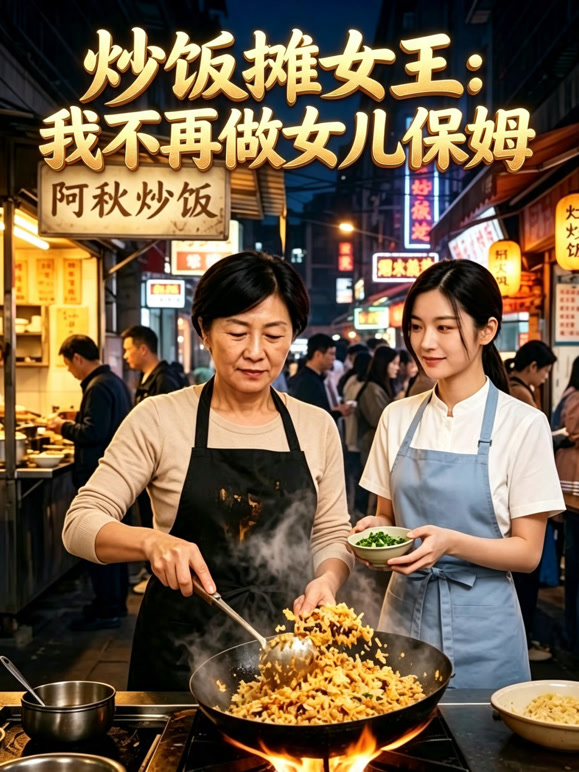 炒饭摊女王：我不再做女儿保姆