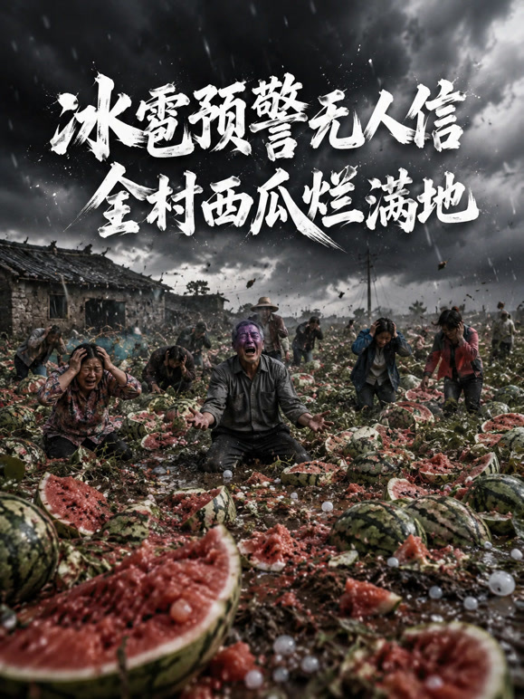 冰雹预警无人信，全村西瓜烂满地