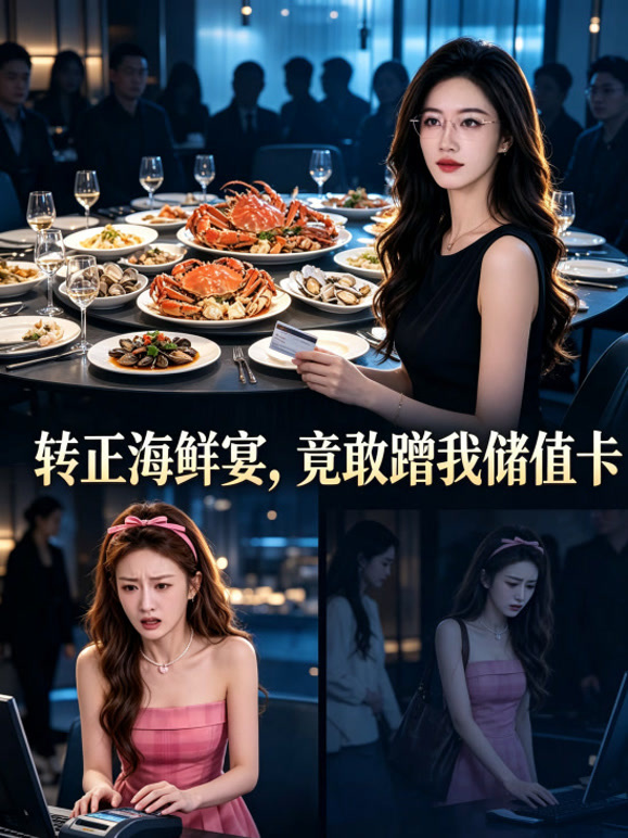 转正海鲜宴，竟敢蹭我储值卡
