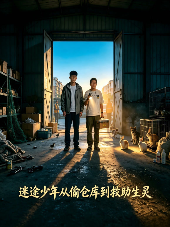 迷途少年从偷仓库到救助生灵