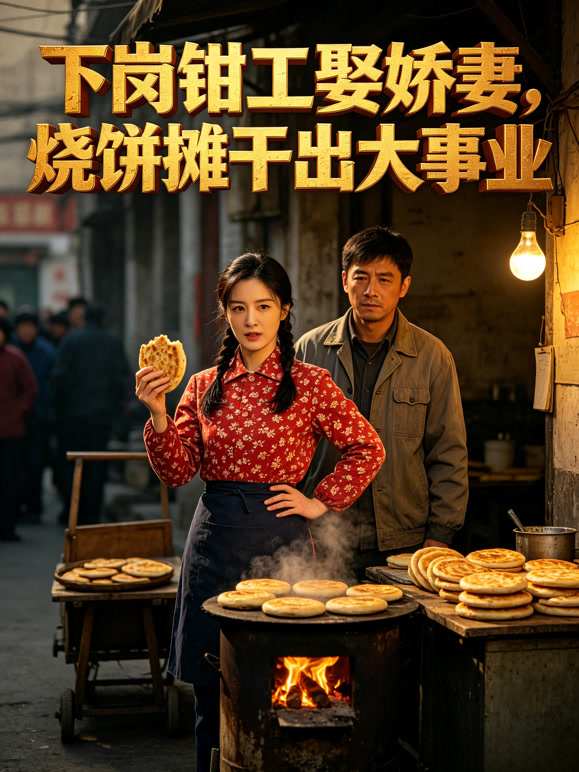 下岗钳工娶娇妻，烧饼摊干出大事业