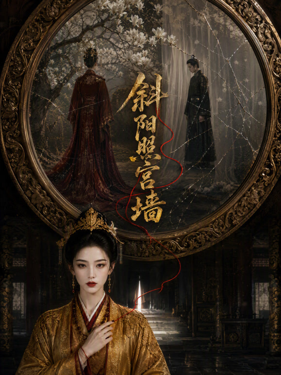 斜阳照宫墙
