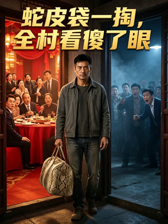 蛇皮袋一掏，全村看傻了眼