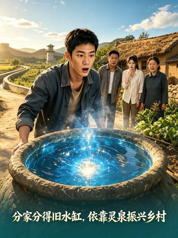 分家分得旧水缸，依靠灵泉振兴乡村