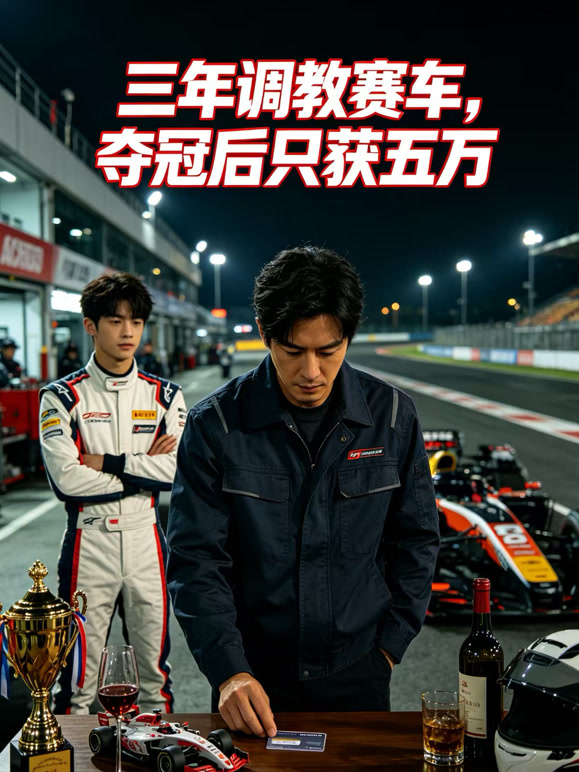 三年调教赛车，夺冠后只获五万