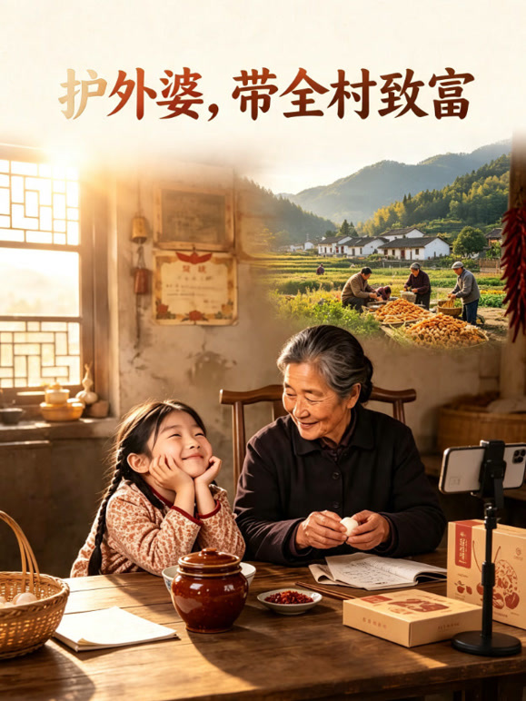 护外婆，带全村致富