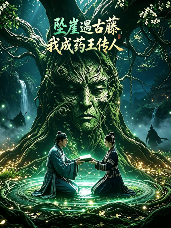 坠崖遇古藤，我成药王传人