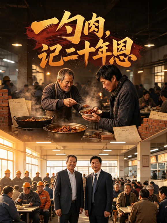 一勺肉，记二十年恩