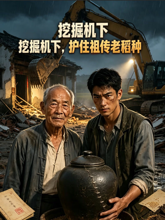 挖掘机下，护住祖传老稻种