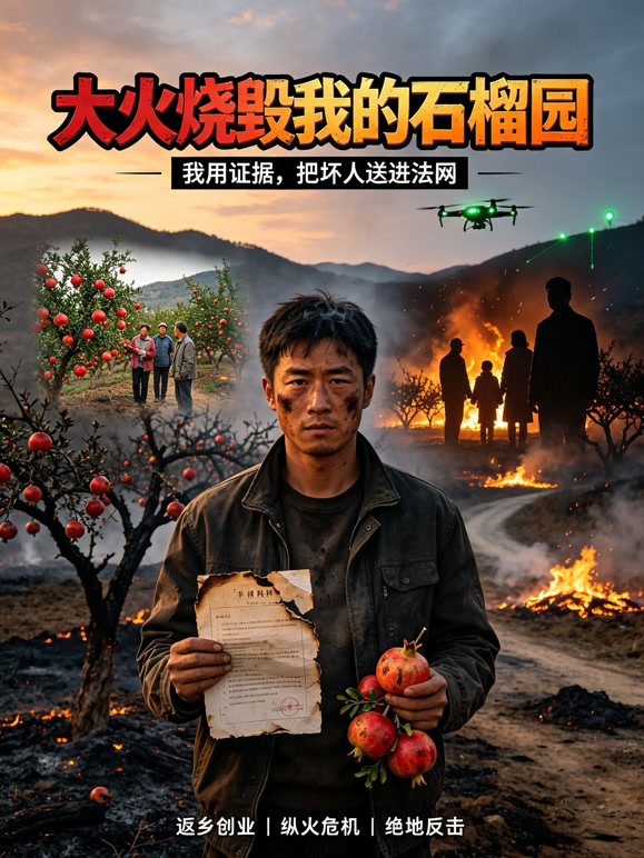 大火烧毁我的石榴园