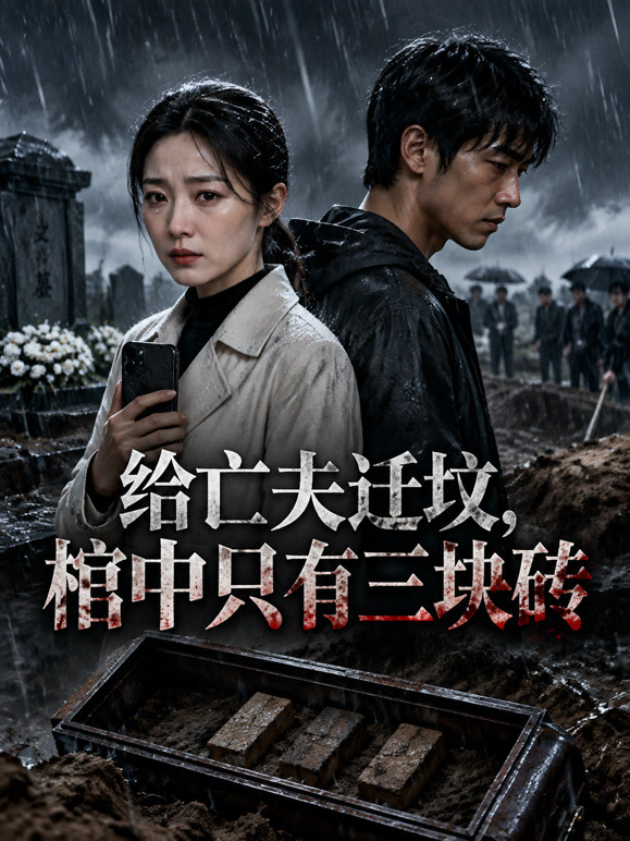 给亡夫迁坟，棺中只有三块砖