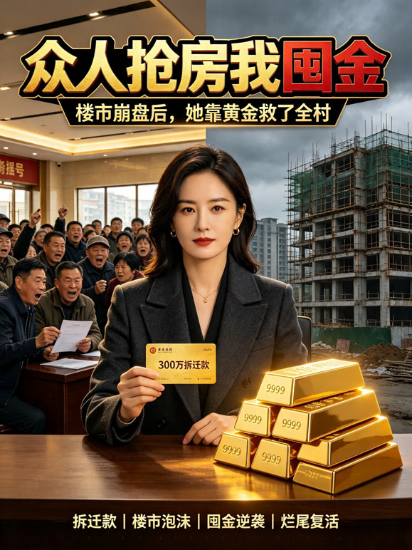 众人抢房我囤金