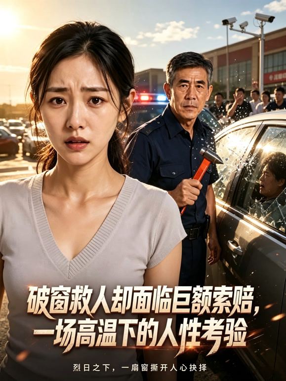 破窗救人却面临巨额索赔，一场高温下的人性考验