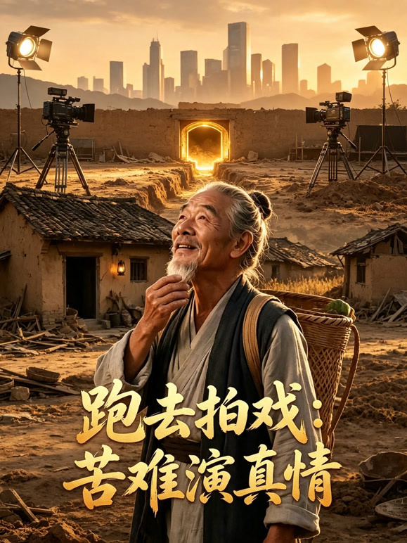 跑去拍戏：苦难演真情