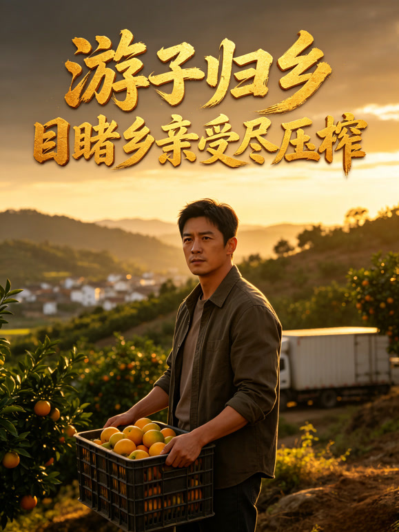 游子归乡，目睹乡亲受尽压榨