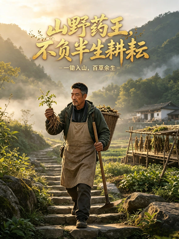 山野药王，不负半生耕耘