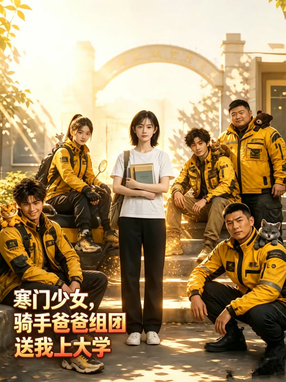 寒门少女，骑手爸爸组团送我上大学