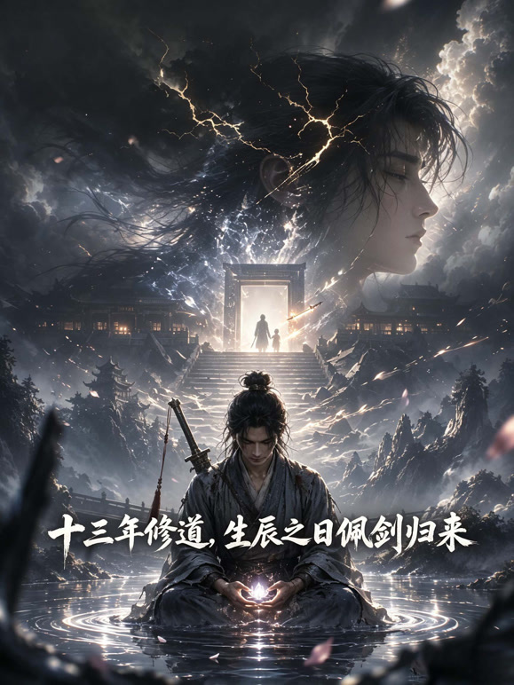 十三年修道，生辰之日佩剑归来