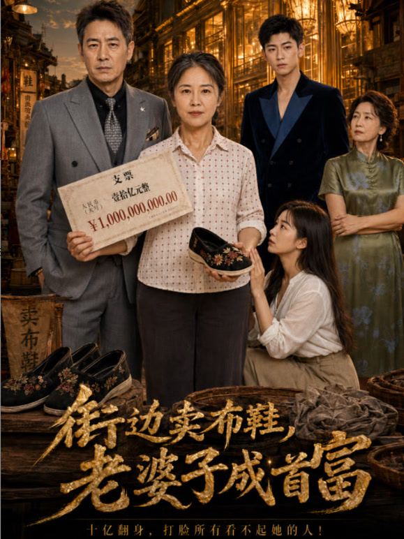 街边卖布鞋，老婆子成首富
