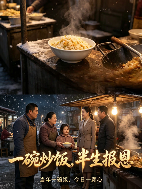 一碗炒饭，半生报恩