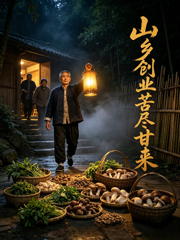 山乡创业苦尽甘来