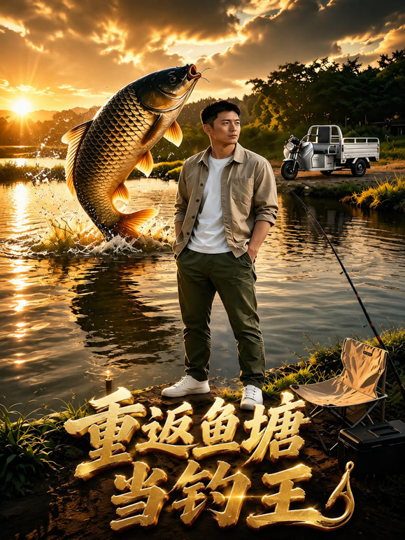 重返鱼塘当钓王