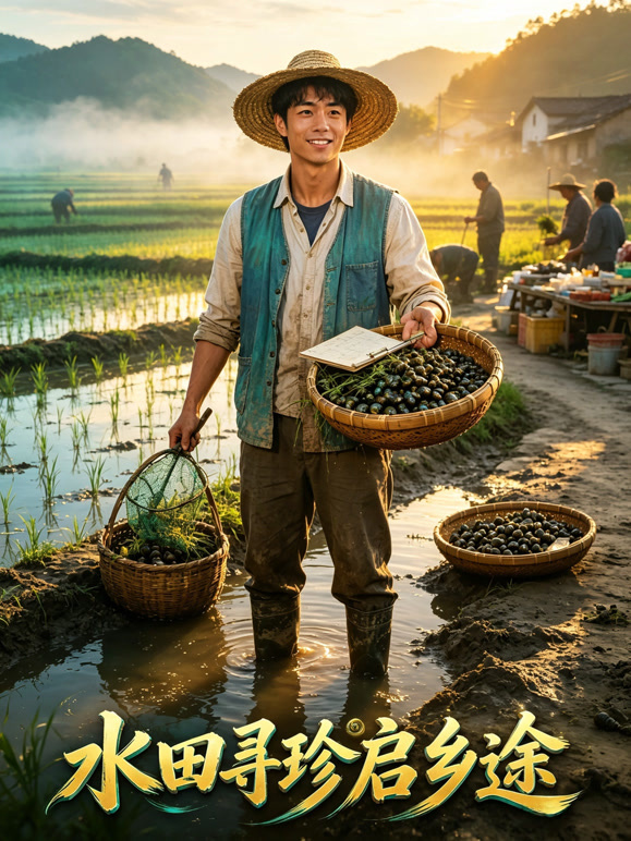 水田寻珍启乡途