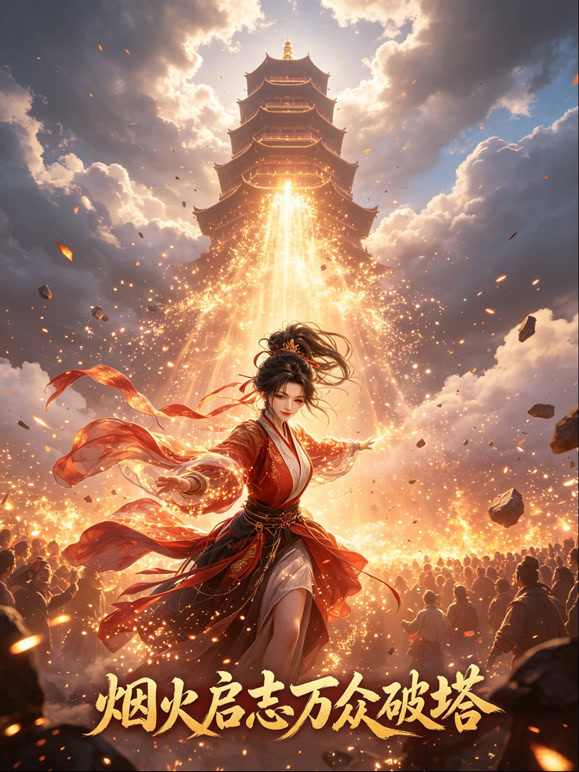 烟火启志万众破塔