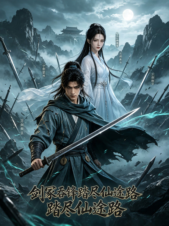 剑冢吞锋踏尽仙途路