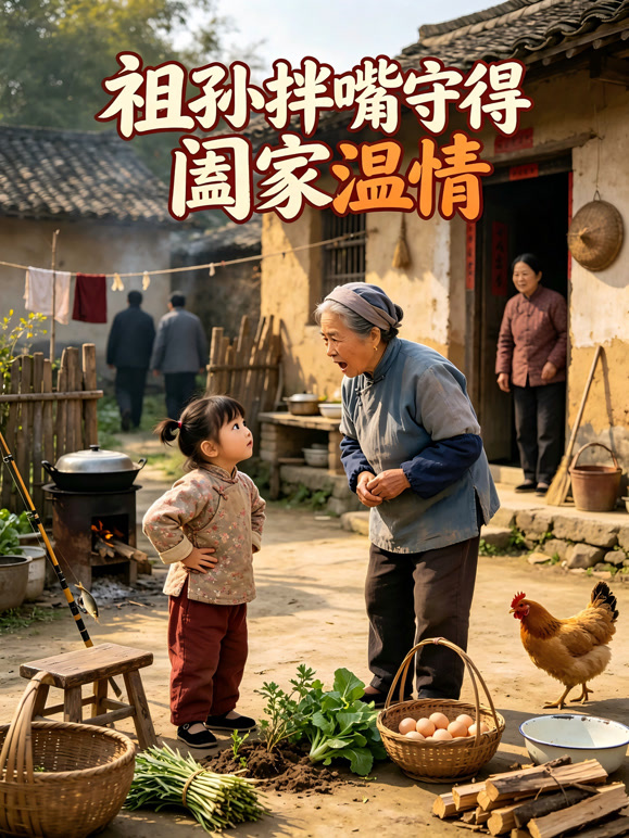 祖孙拌嘴守得阖家温情