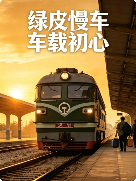绿皮慢车载初心