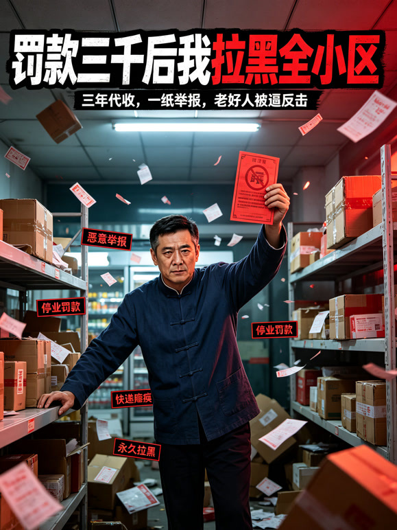 罚款三千后，我拉黑全小区