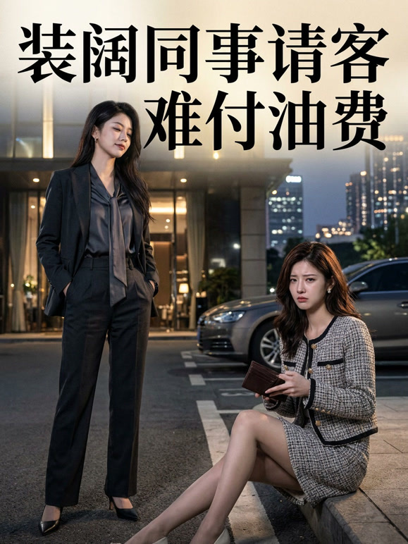 装阔同事请客难付油费