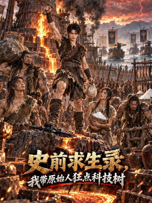 史前求生录，我带原始人狂点科技树