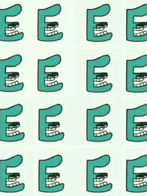 字母人卡通动画/字母怪