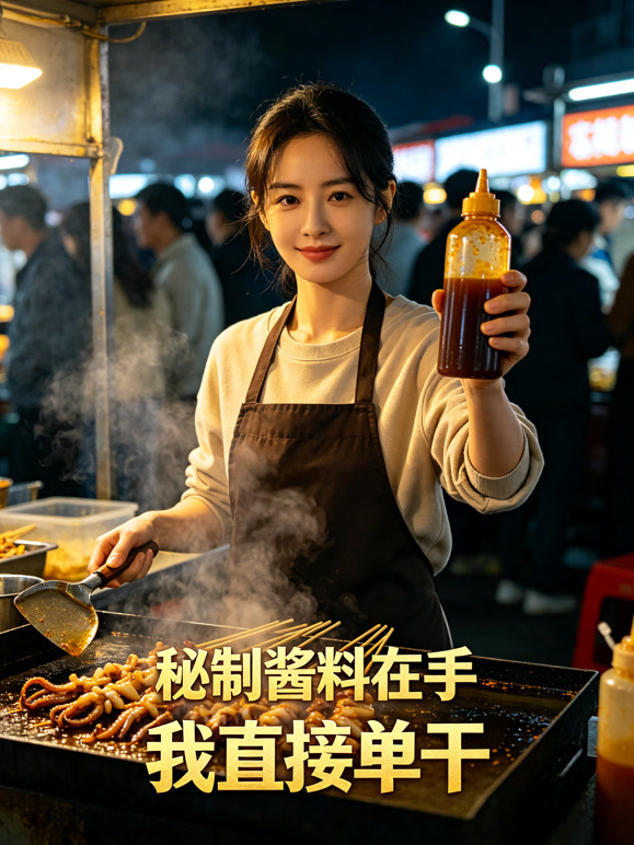 秘制酱料在手，我直接单干