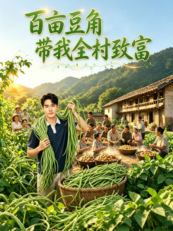 百亩豆角带我全村致富
