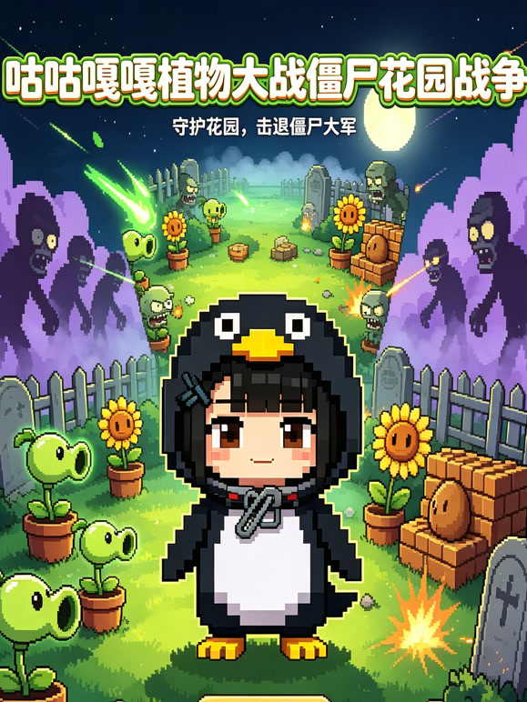 咕咕嘎嘎植物大战僵尸花园战争