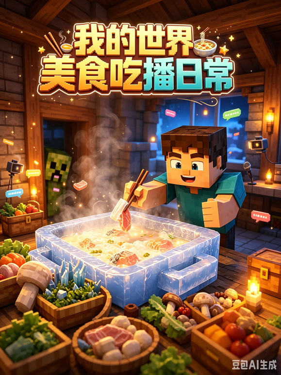我的世界美食吃播日常